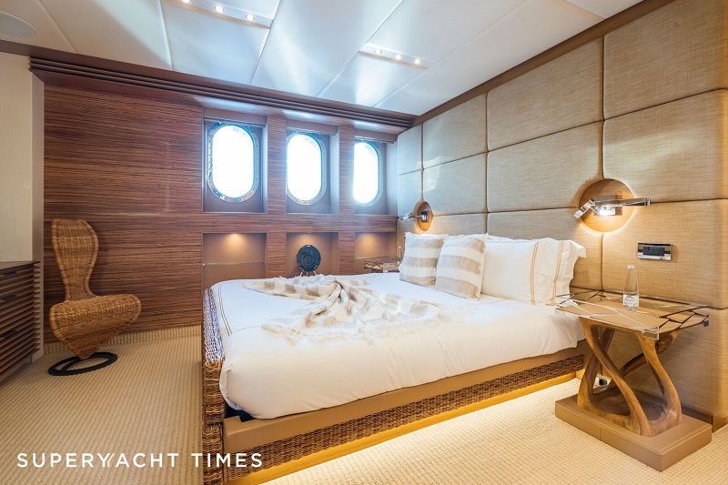 Onboard 42m serene Moonen superyacht Serenity