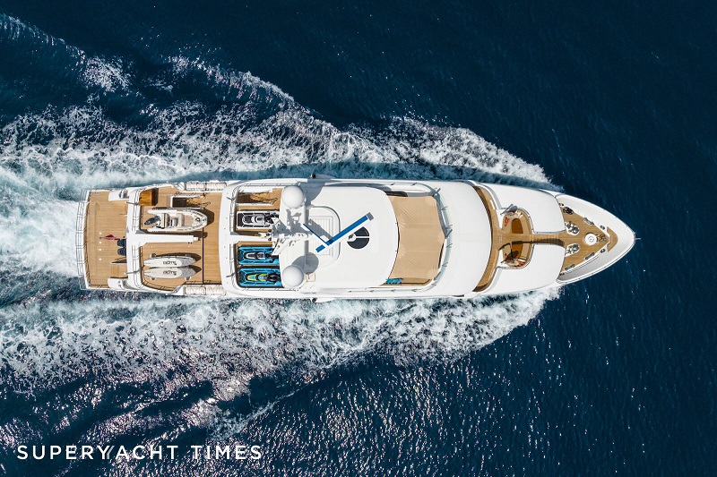 Onboard 42m serene Moonen superyacht Serenity