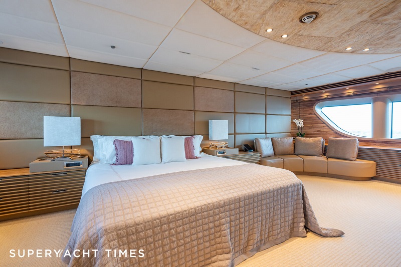 Onboard 42m serene Moonen superyacht Serenity
