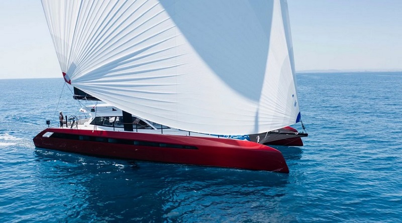 First Gunboat 80 spotted on sea trials in France First Gunboat 80 spotted on sea trials in France