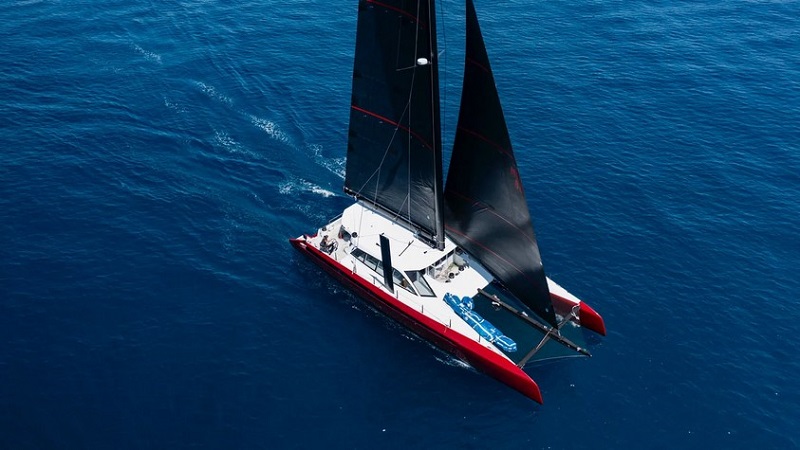 First Gunboat 80 spotted on sea trials in France First Gunboat 80 spotted on sea trials in France