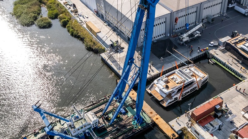 Third hull in Sunreef 80 Eco series launched