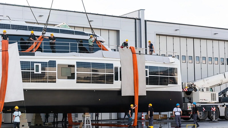 Third hull in Sunreef 80 Eco series launched