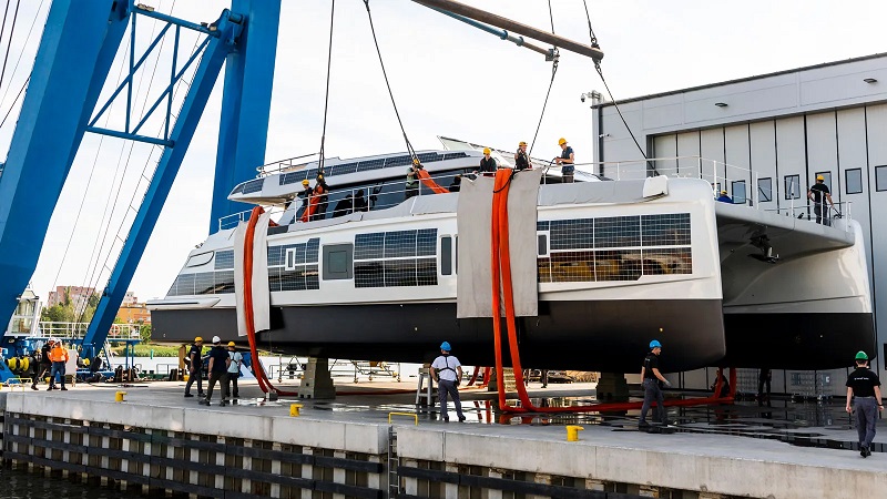Third hull in Sunreef 80 Eco series launched