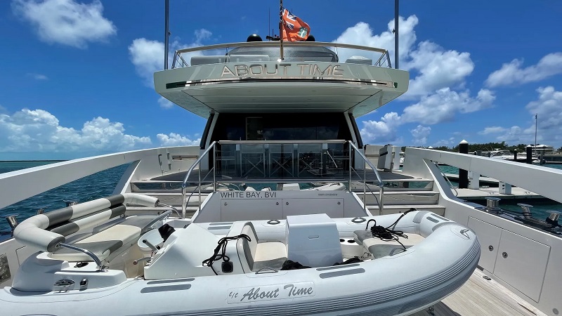 0K price drop on 27m Sanlorenzo motor yacht About Time
