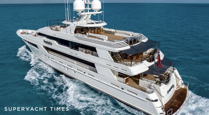 50m Westport superyacht Hospitality for sale