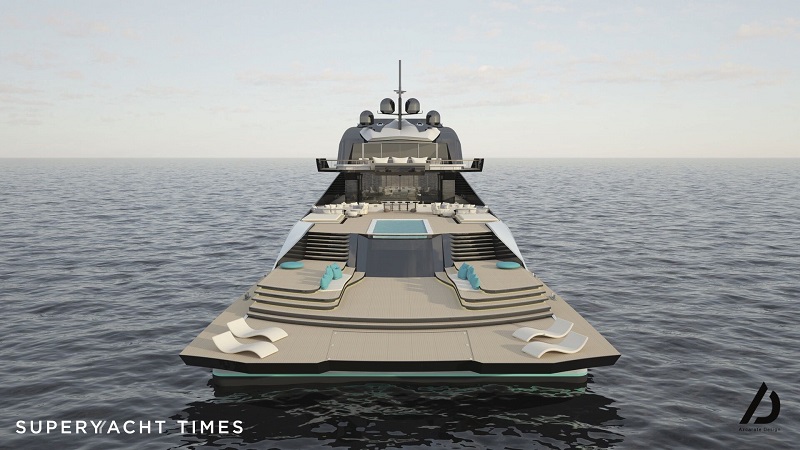 Introducing Eleuthera: The 111m automotive inspired superyacht concept