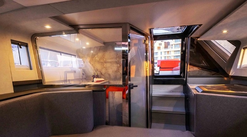 This Sleek New 35-Foot Express Cruiser Thinks It’s a Superyacht—and That’s the Point