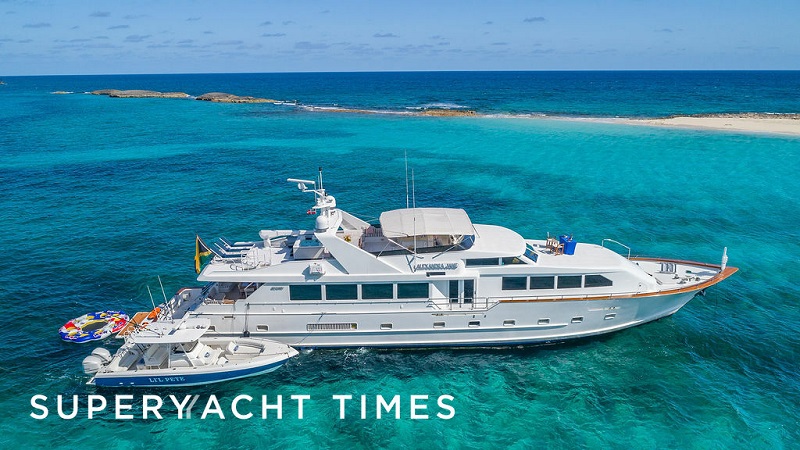 34m Broward motor yacht Alexandra Jane for sale