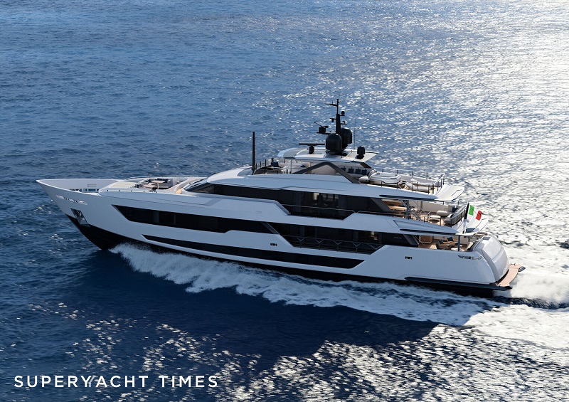 Second 43m Custom Line 140 superyacht launched