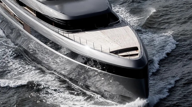 This 276-Foot Hybrid Superyacht Emits 90% Less Carbon Than Gas-Powered Vessels