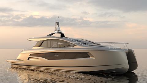 Hudson Yacht Group releases new powercat renders