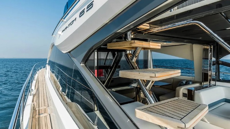 This Luxe New 65-Foot Yacht Is Like a Rolls-Royce on the High Seas