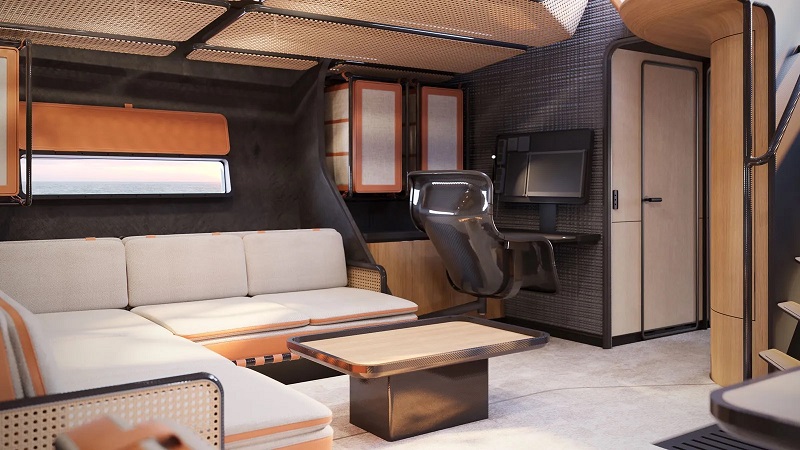 34m foil-assisted Baltic 111 superyacht Raven begins sea trials