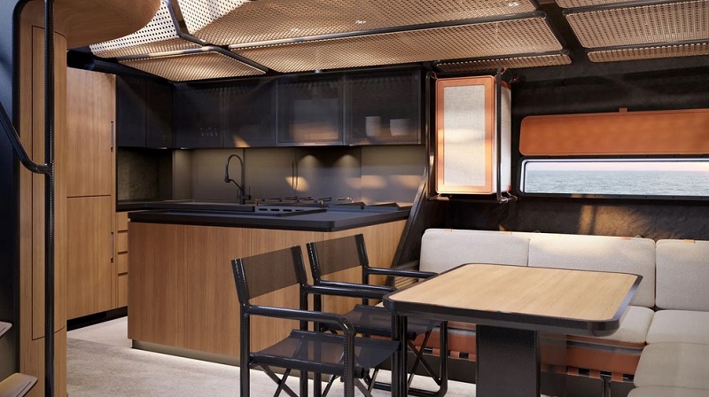 34m foil-assisted Baltic 111 superyacht Raven begins sea trials