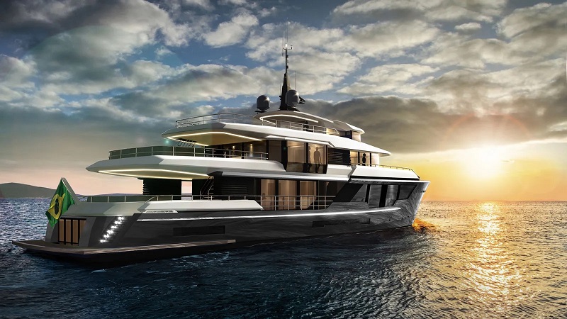 41m MCP 134 To Be Built by MCP Yachts