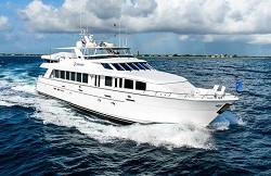 $300,000 price drop on 31m Hatteras motor yacht Tie Breaker