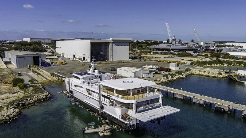 Echo Yachts launches largest catamaran built in Australia