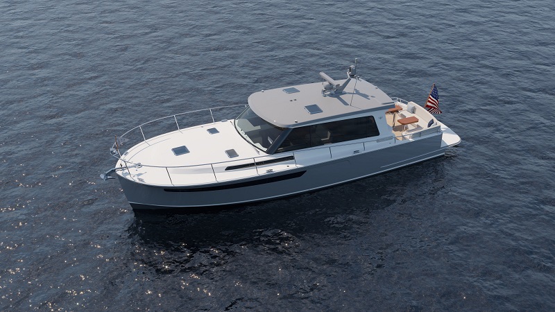 15m BB44 Offshore Express Cruiser Introduced by Boston Boatworks