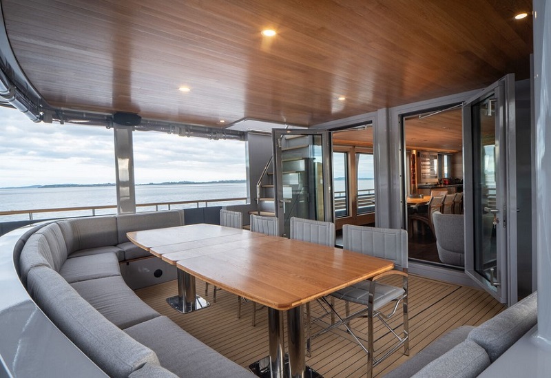 A first look onboard the 26m Navik Patagonia motor yacht Cachalote