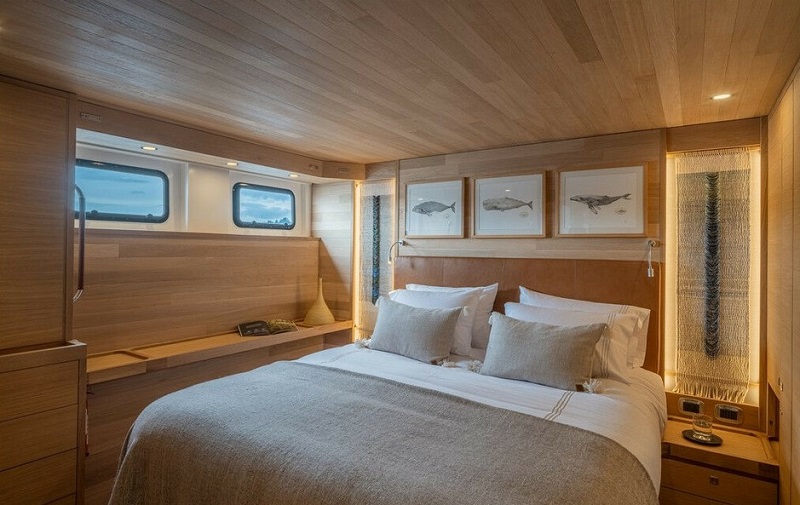 A first look onboard the 26m Navik Patagonia motor yacht Cachalote