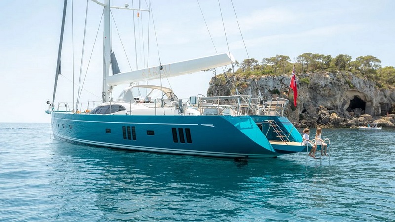 27m Oyster sailing yacht Karibu sold in four months