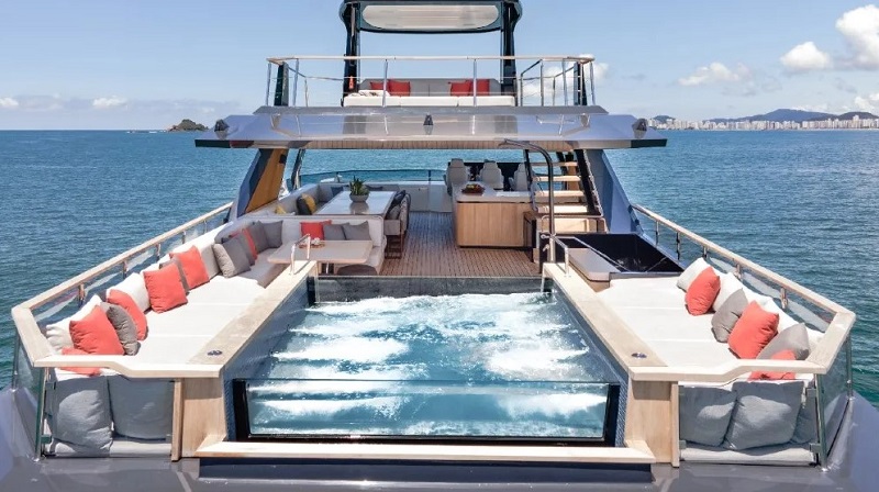 This 121-Foot Superyacht Has a Jacuzzi as Big as Your Pool