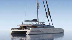 Perini Navi launches world's largest aluminium sailing catamaran