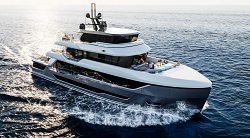 Bering presents new design for B120 explorer yacht