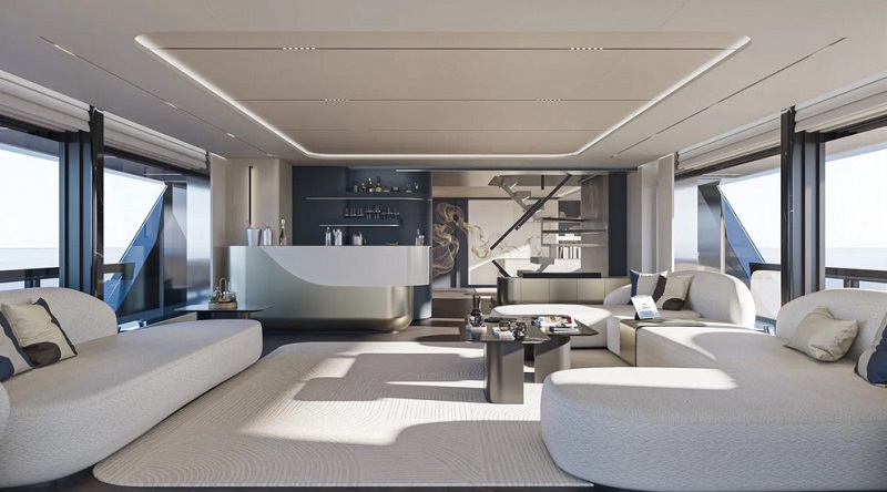 Bering presents new design for B120 explorer yacht