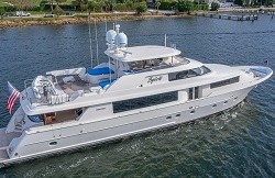 34m Westport motor yacht Spirit joins market