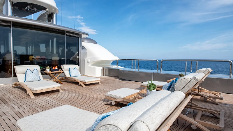 62m Amels motor yacht Calypso is newly for sale at MYS