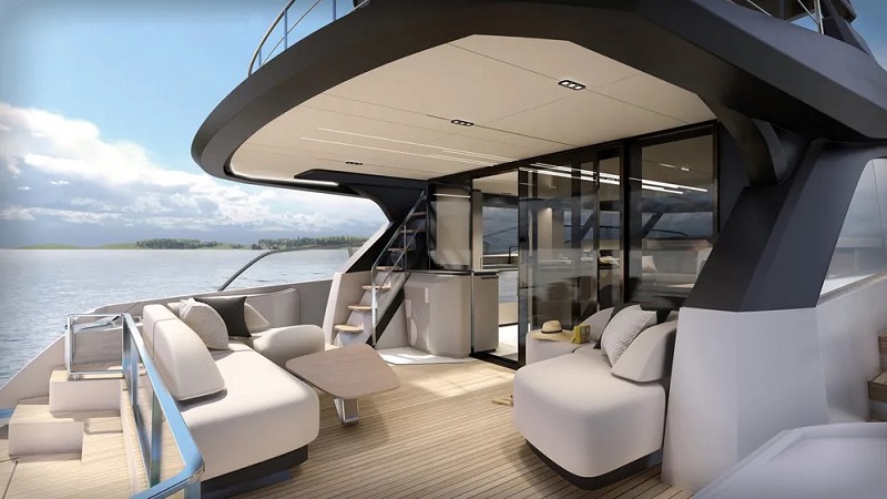 This Sporty New 56-Foot Catamaran Has a Plush Cabin That Would Make a Superyacht Jealous