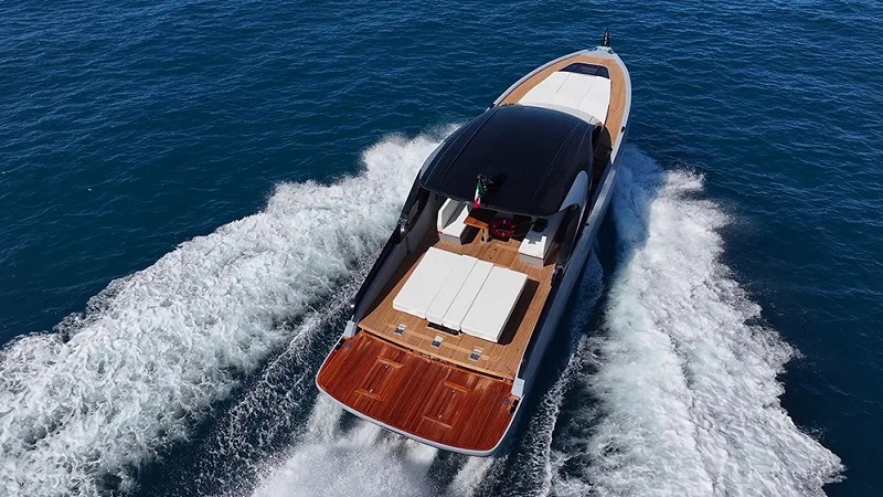 This New 54-Foot Fast Cruiser Lives up to Its Name With a 65 MPH Top Speed