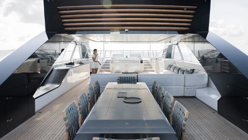 This 196-Foot Hybrid Superyacht Has a 4,500-Mile Range