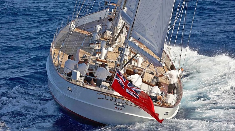 26m Royal Huisman ketch Foftein Star rejoins market