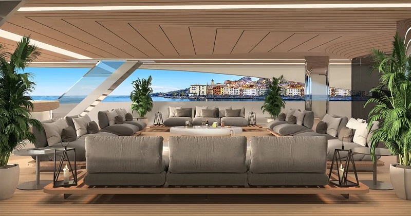 This New 300-Foot Megayacht Aims to Bring Modern Mediterranean Living to the High Seas