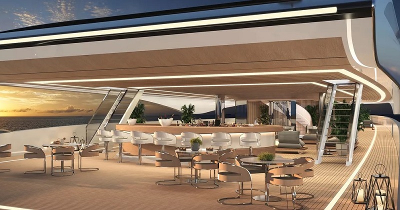 This New 300-Foot Megayacht Aims to Bring Modern Mediterranean Living to the High Seas