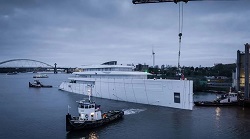 101m Feadship superyacht project 1013 prepares for outfitting