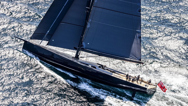 First 36m hybrid SW108 sailing yacht Gelliceaux delivered