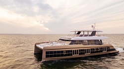 First look inside 80 Sunreef Power Eco catamaran Sól