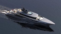 This Speedy New 207-Foot Superyacht Channels Its Inner Powerboat on the High Seas