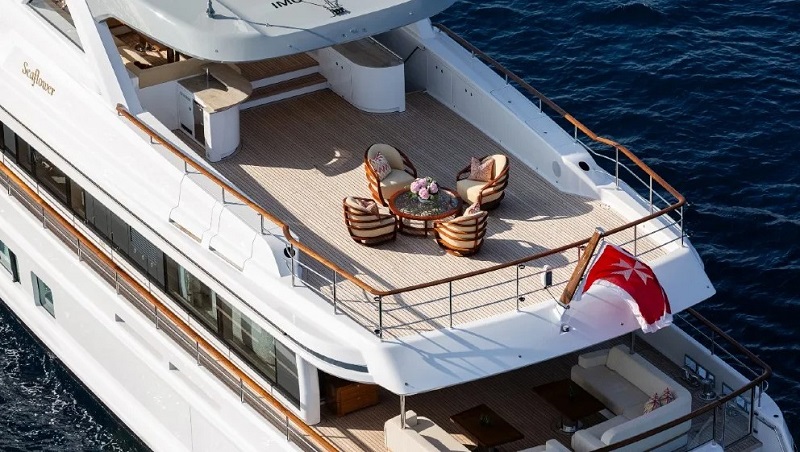 This 118-Foot Superyacht Is Designed for Luxe Mediterranean Cruising