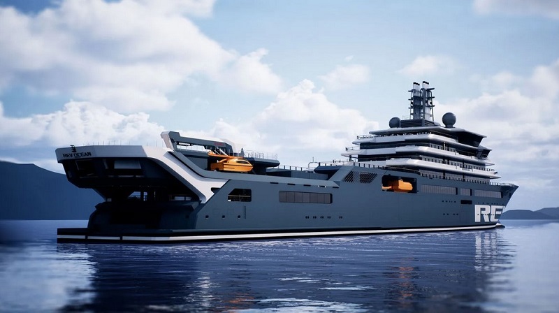 World’s largest yacht REV Ocean resumes construction with 12m extension