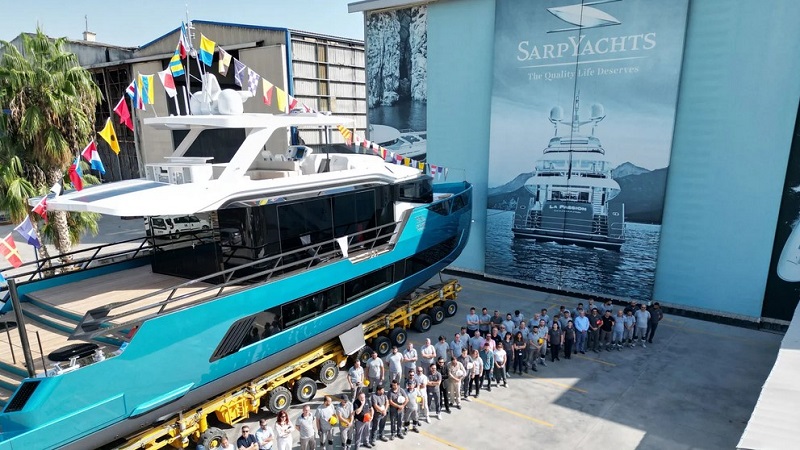 Second hull in Sarp Yachts XSR series launched