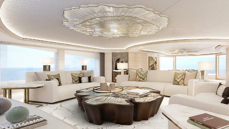 First interior renders of 67m Heesen superyacht Sparta revealed