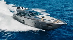 52-knot Pershing motor yacht Humble & Hungry for sale