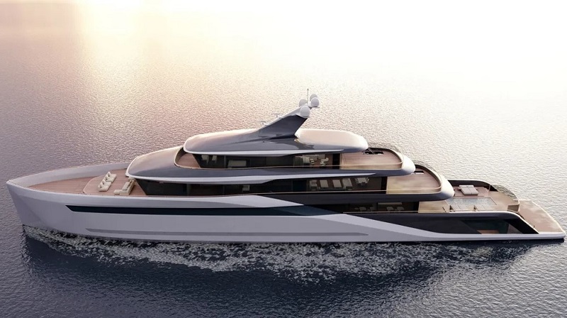 This New 230-Foot Superyacht Concept Is Like a Floating Wellness Retreat