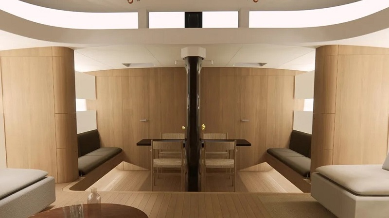 This 79-Foot Sailing Yacht Is Pure Scandinavian Minimalism on the Seas