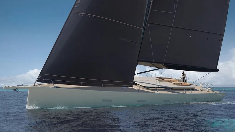 This 79-Foot Sailing Yacht Is Pure Scandinavian Minimalism on the Seas